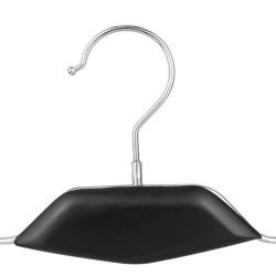 PERCHA DE MADERA Y METAL CON PINZAS 33 CM