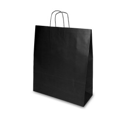 BOLSA DE PAPEL NEGRA
