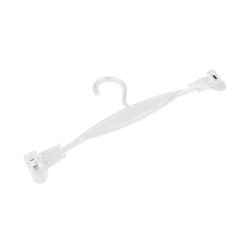 PERCHA DE PLÁSTICO LENCERÍA 27,5 CM