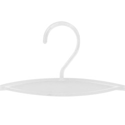 PERCHA DE PLÁSTICO LENCERÍA 27,5 CM